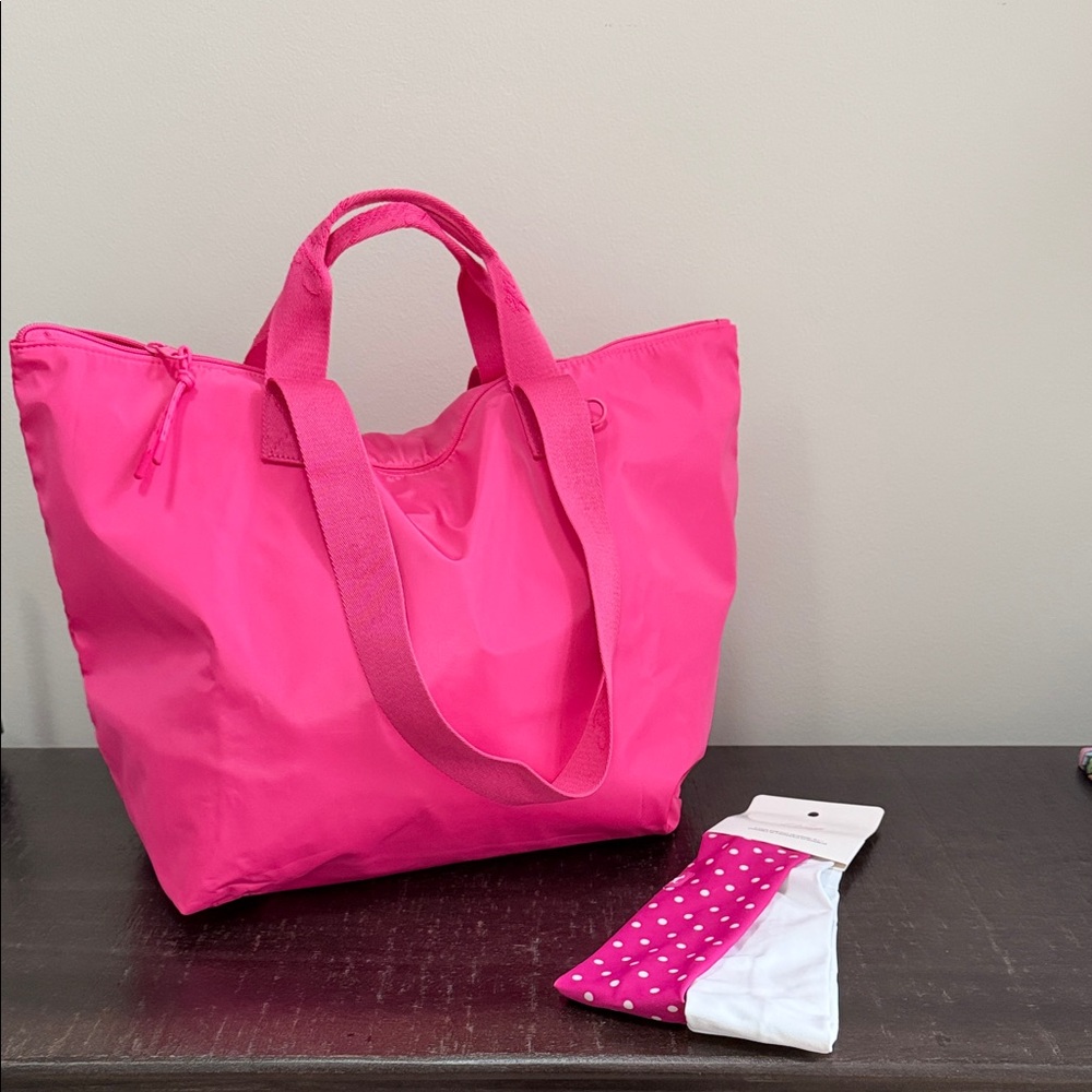 Victoria's Secret Weekender and Headband Bundle